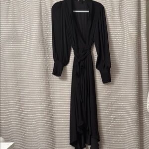 Banana Republic Elegant Black Women's Dress silky material
